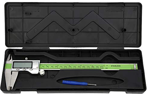 Calibro a corsoio digitale, materiale in acciaio inossidabile, righello elettronico ad alta resistenza(200mm)