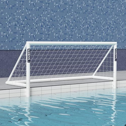 FORZA PVC vattenpolo mål - 3 x hållbar uPVC | Regleringsstorlekar (enkel, HaBaWaBa regleringsstorlek mål)