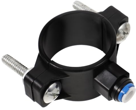Hemobllo Drain Saddle Valve Clamp for Reverse Osmosis System Water Filter Accessories Leak-Proof Connection Easy Installation Practical Clip