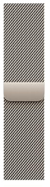 Apple Watch Band - Milanaise Armband - 40 mm - Natur - One Size (passt den meisten Handgelenken)