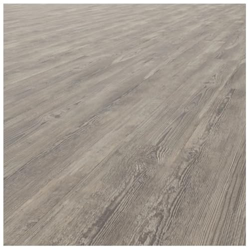 HORI Klick Hartvinylboden Rigid SPC Landhausdiele Holzoptik - Klick-Vinyl mit Trittschalldämmung - schwimmende Verlegung - - 152,2 x 22,5 x 0,7 cm - 1,71 m² - 5 Dielen