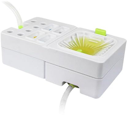 Pinselreiniger für Künstler, Malerbedarf Reiniger, Pinselwascher, Pinselreiniger mit Wasserspender und Farbstiftreiniger für Malbegeisterte und Künstler