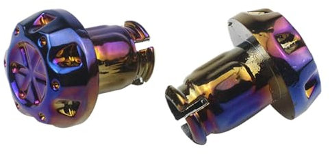 Motorradgriffe Lenkerende,Motorrad-Lenkerende,Powersports Bar Ends Lenkerstopfen - Motorrad-Griffstopfen, Lenker-Endkappen, Robustes Design für Rennräder, Mountainbikes