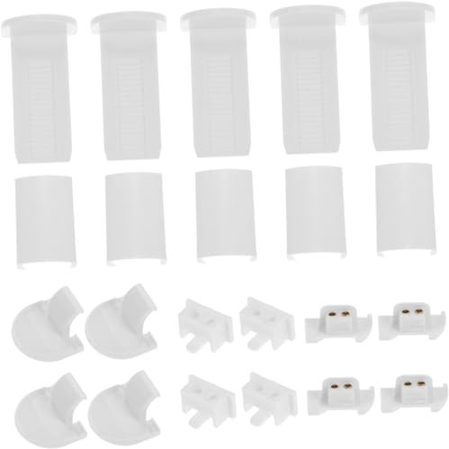 Yardenfun Pleated Blinds Plastic Parts 32pcs Replacement Set Blind Repair Accessories
