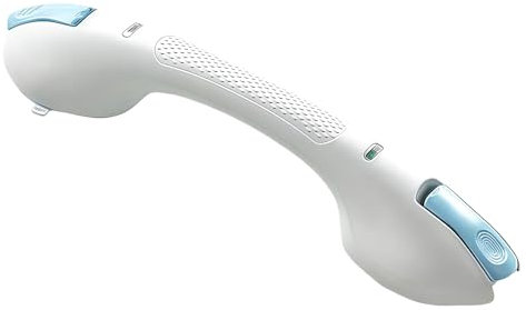 Barra de agarre para ducha, barra de ducha extraíble antideslizante con ventosa, ayuda de baño montada en la pared para accesible, sin paseo, transferencia