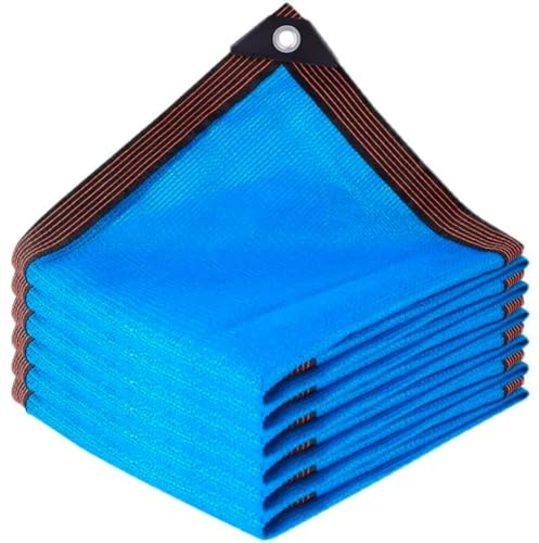 HXQSL Leaf Net for Above Ground Pool With Reinforced Edge Rectangle Swimming Pool Net Covers with Reinforced Gromments Resistant Garden Sun Shade Netting Shade Cloth for Plants(5x5m/16.4x16.4ft)
