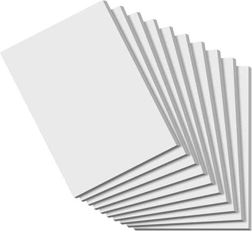 10 Stück Notizblock A6 Notizblöcke kleine, Schreibblock weiße Notizblöcke | kleine Schreibblöcke weißes Papier, 50 Blatt pro Blanko Mini Notizblock Kratzpapier Notizblock weißes für Büro Schule Haus