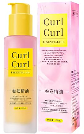 Olio per capelli leggero - Formula lisciante da 100 ml, siero protettivo dal calore, trattamento per il controllo 'effetto | per lo styling adatto ai viaggi con idratazione, adatto a