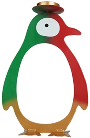 Soporte para Velitas - Soporte Decorativo Pingüino De Pie,Portavelas para Navidad,para Navidad Acción De Gracias Bodas Hogar Dormitorio Chimenea Mesa Cena Romántica