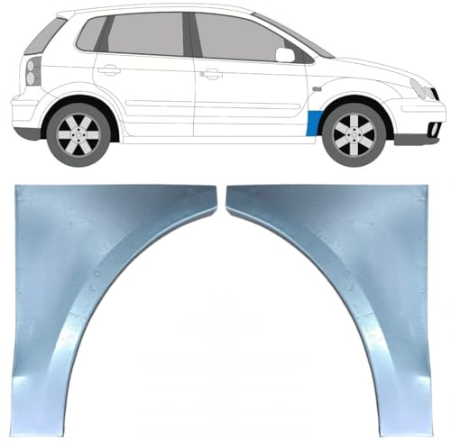 Reparaturblech Kotflügel vorne für Volkswagen Polo 2001-2009 / Links+Rechts