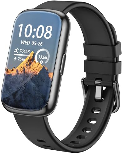 Fitness Tracker, Smart Watches for Women Men with 24/7 Heart Rate/Blood Pressure/Blood Oxygen Monitor, Sleep Tracker, Calories&Step Counter, IP68 Waterproof Health Activity Trackers for Android&iPhone