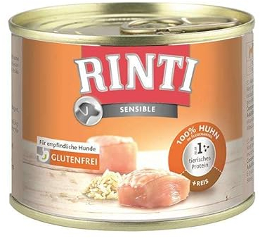 10 x Finnern Sensible Huhn & Reis 185g Hundefutter nass (9,16 € / kg)