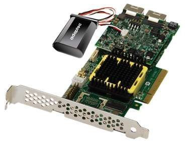 Adaptec RAID Controller 3G SAS/SATA, 512 MB Cache - PCI-E - ASR-5405