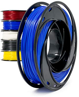 Gizmo Dorks Filamento de impresora 3D de TPU flexible 3 mm (2,85 mm) 200 g, azul
