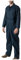 GRS Mens C2 Dark Navy Work Overall - Protective Coverall Workwear Boiler Suit for Mechanics Workshop Warehouse College Student Garages DIY (XXS - 30-32 Chest)