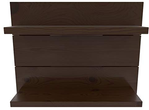 LA WEB DEL COLCHON Mesita Vintage Arabia 45 (cms.) x 14 x 34,5 (cms.) Barnizado Nogal