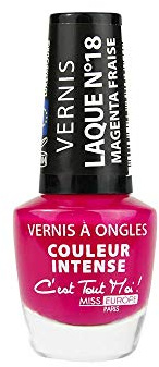 Vernis Laqué n°18 Magenta Fraise
