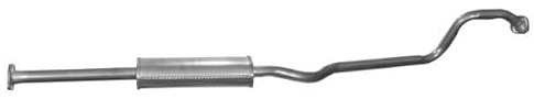 IZAWIT 33.006 Mittelschalldämpfer