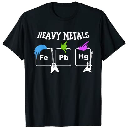 Heavy Metal Chemie Fourchette à frites en métal T-Shirt