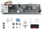 CREWORKS 1100W 8.7 x 29.5 Metal Lathe,220mm x 750mm Benchtop Metal Lathe w 3-Jaw Chuck,50-2250 RPM Power Mini Lathe for DIY Machining Wood & Metal Working Tool