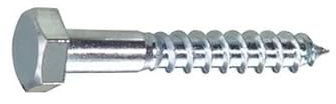 LOTU CAJA TIRAFONDOS BARRAQUEROS 6X40 DIN 571 200 UNIDADES