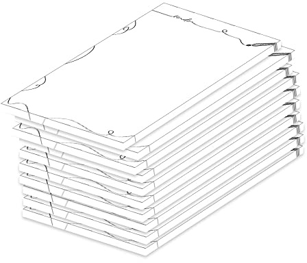 PRICARO Notizblock Pen, magnetisch, A7, 10 Stück