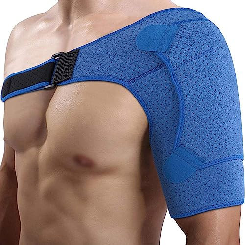 LoKori Schulterstütze für Männer und Frauen, Schulterstütze für Gerissene Rotatorenmanschette, Schulterstütze für Die Therapie des Rechten/linken Arms, Linderung von Schulterschmerzen,L