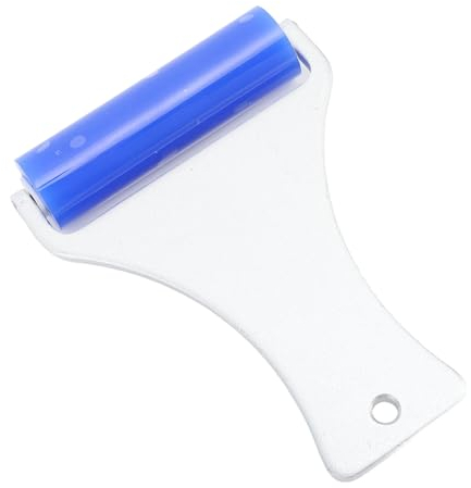 Rullo Antipolvere in Silicone con Funzione Elettrica Statica, Levapelucchi Riutilizzabile per Viaggi in Auto, Raccogli Polvere Compatto, Resistente All'usura (7,5 cm)
