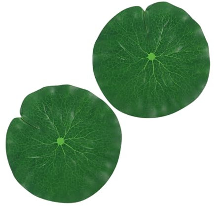 TOYANDONA 2piezas Artificial para Decoración De Estanque De Simuladas para Peceras Accesorios De Fotografía Flotantes para Agua De Artificiales