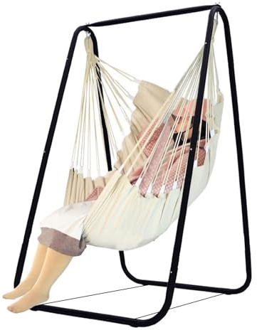 Hängesessel Gestell, Maximale Belastung 150KG, Robustes Hängematte Gestell für Indoor/Outdoor, Einfach zu Montieren (hängesessel Nicht im Lieferumfang enthalten)