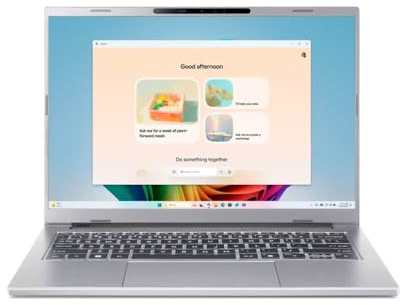 Acer Aspire 14 AI OLED (A14-53M-71LQ) Copilot+ PC 14,0 WUXGA, OLED, Intel i7U-258V (47 Tops), 32GB RAM, 1TB SSD, Windows 11