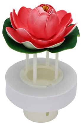 Fockety Nebelmacher Schwimmer, Seerose, Aquarium, Nebelmacher, Spritzschutz, Schwimmende Boje, Metallnebler, Zerstäuber, Nebelmaschine für Wasserbrunnen, Teich, Topf, Steingarten,
