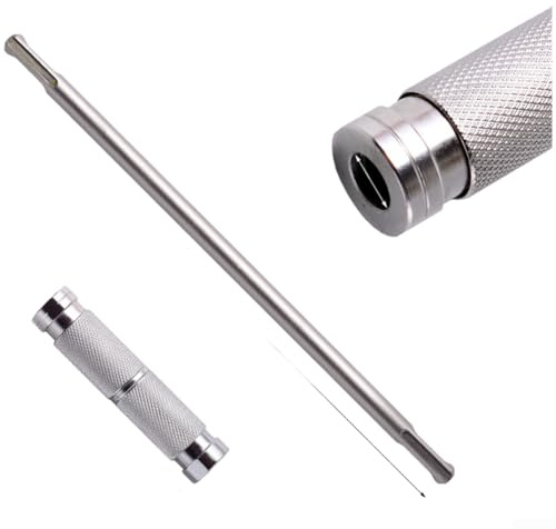 SDS Plus Shank Extension, 26 cm Length Alloy Steel Adapter for Hammer Drill, Extension Shaft for Hammer Drill, Drill Holesaw, Compatible with SDS Max Adapters