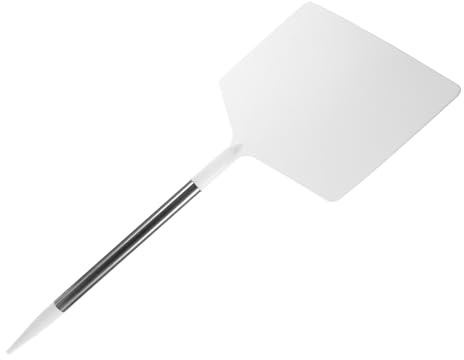Hemobllo Marcatori per Piante da Giardino Picchetto a T da 50 CM in Plastica Resistente alle Intemperie per Orto e Aiuole Esterne