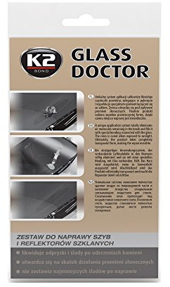 K2 Glasstein-Reparaturset – Disc Doctor – Ebenfalls geeignet für Brillenperlen, auf Harzbasis