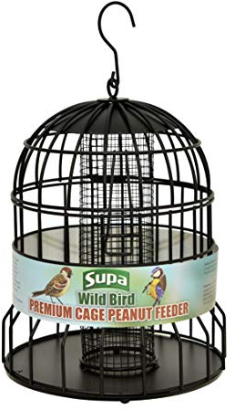 Supa Mangeoire à cacahuètes pour Oiseaux Sauvages de qualité supérieure, dissuade Les écureuils et Les Grands Oiseaux tels Que Les colombes et Les Pigeons