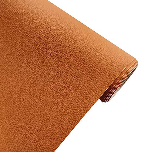 Konstläder Konstläder För Klädsel Möbler Soffa Stol Bilar Väskor Hantverk Örhängen Tillverkning Sömnad DIY Hantverk 160 Cm Bred Säljs Per Meter(Color:Ljusbrun)