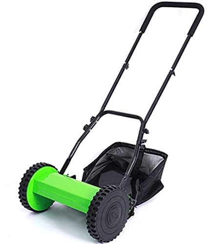 ATAAY Nuovo Tosaerba a Spinta Manuale Piccolo Tosaerba Portatile a casa Scuola falciatrice Trimmer Multifunzione mangiatore di Erbacce Verde zhengzilu