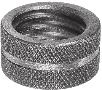 sourcing map Pipe Wrench Nut 36 Plumbing Wrench Replacement Knurl Nut Carbon Steel for 36 Adjustable Wrench