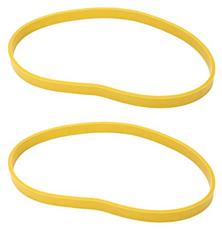 Band Saw Tires Thickness Apron Carpentry Blade Anti Noise Anti Slip Yellow 8In Rubber for 2Pcs Band Saw Blades