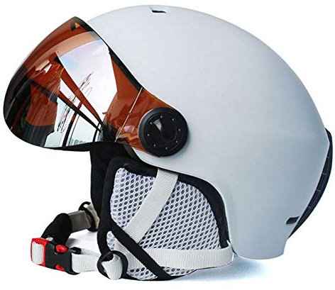 SUYUDD Casque de Ski Casque de Ski de Haute qualité Sports d'hiver Casques de Snowboard avec Lunettes Femmes