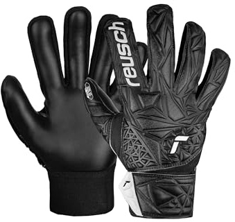 Reusch Attrakt Starter Solid Finger Support Junior målvaktshandskar för barn för alla fältytor