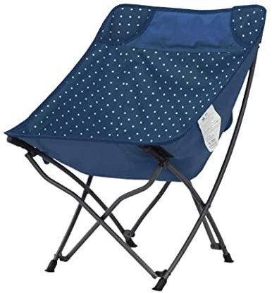 MOBAAK Campingstuhl Klappstuhl Leichter Klappstuhl Im Freien, Tragbarer Campingstuhl Zum Wandern, Angeln, Picknick, Lässig, Garten, Strandstühle Strandstuhl Camping Stuhl (Color : Blue)