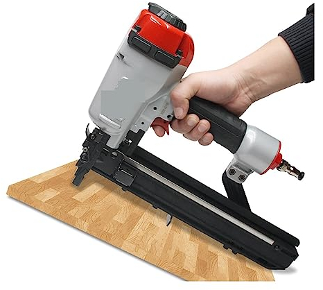 Grapadora, 16GA 1 19-38mm de ancho corona grapadora aire clavadora neumática grapadora herramienta RP2638 trabajo de madera herramienta de decoración de techos para proyectos de carpintería, profesio