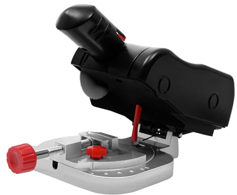 Scie radiale 90 W - Scie à onglet - Pour table - En acier - Scie circulaire - Scie radiale - Pour bois et métal - 6000 tr/min