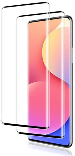 Carantee Protector de pantalla para OnePlus 7 Pro, 2 unidades de protector de pantalla de dureza 9H, sin burbujas, pantalla de cristal blindado, HD irrompible