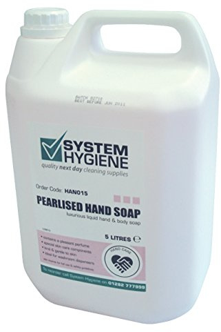 System Hygiene Pearlised Luxury Hand Soap and Body Wash 5Ltr