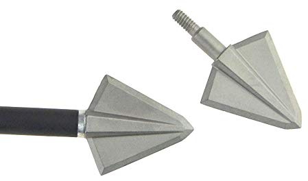 SHARROW 6pcs Jagdspitzen Pfeilspitze 136 Grains Broadheads für Bogen Armbrust Carbonpfeile Pfeil und Bogen