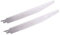 Taishan Stainless Steel Reciprocating Saw Blades (S1122C), 2 Pieces, For Cutting Wood, Metal, Bone, Meat