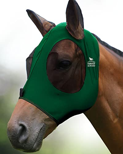 Harrison Howard Hästflugmask – djupgrön (L; full storlek)